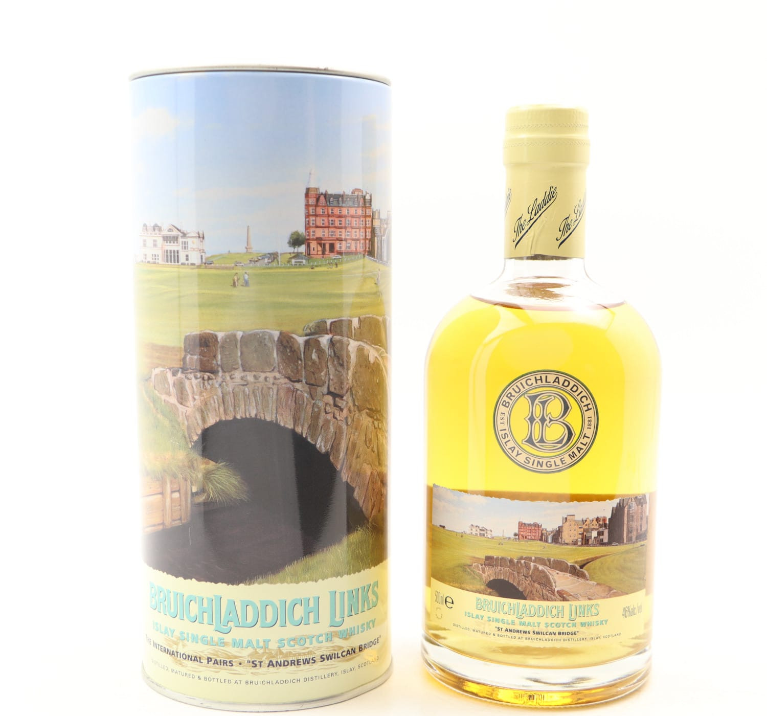 Bruichladdich Links St Andrews Swilcan Bridge 50cl Whisky
