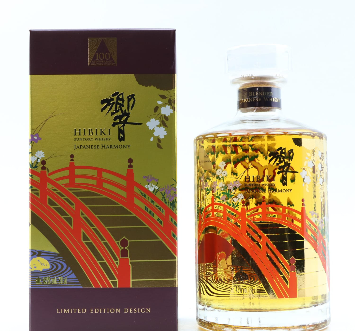 Hibiki Japanese Harmony 100th Anniversary Limited Edition Whisky 