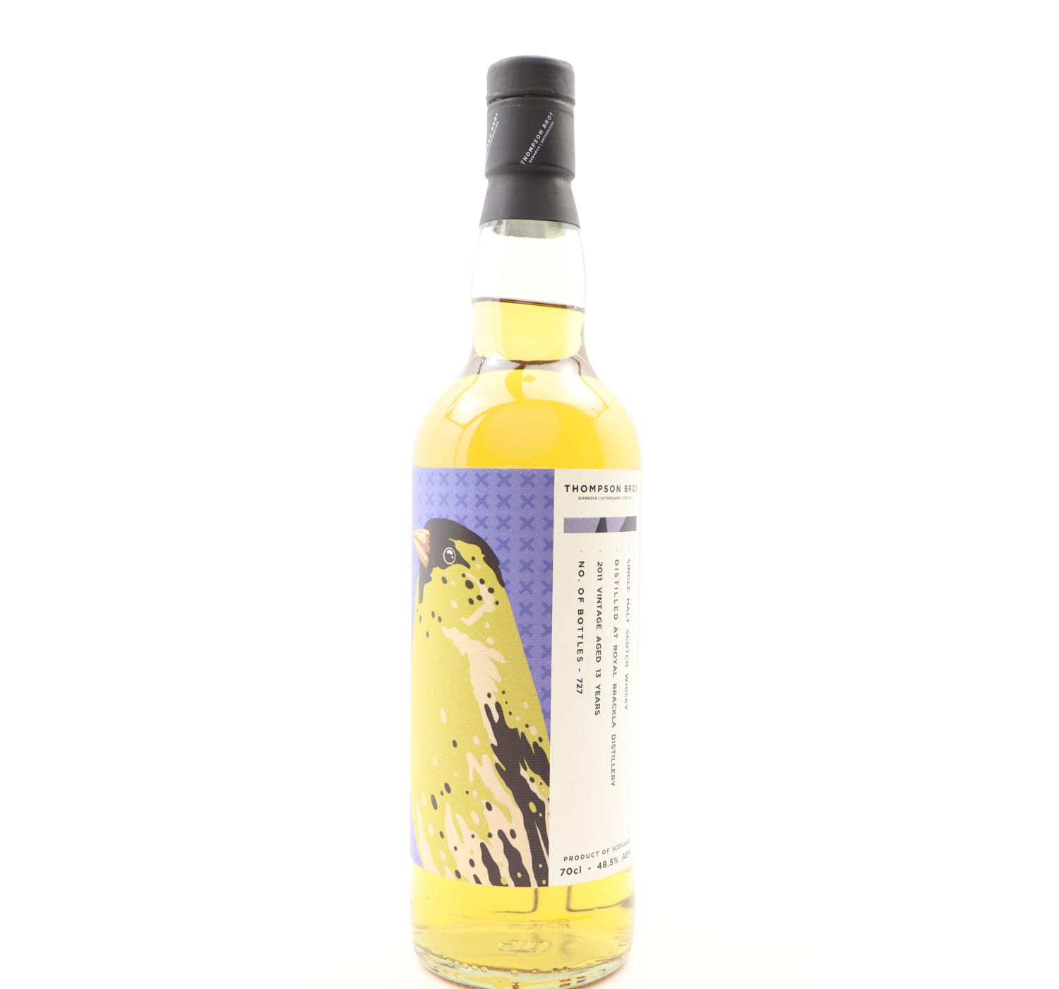 Royal Brackla 2011 13 Year Old Thompson Bros Whisky 
