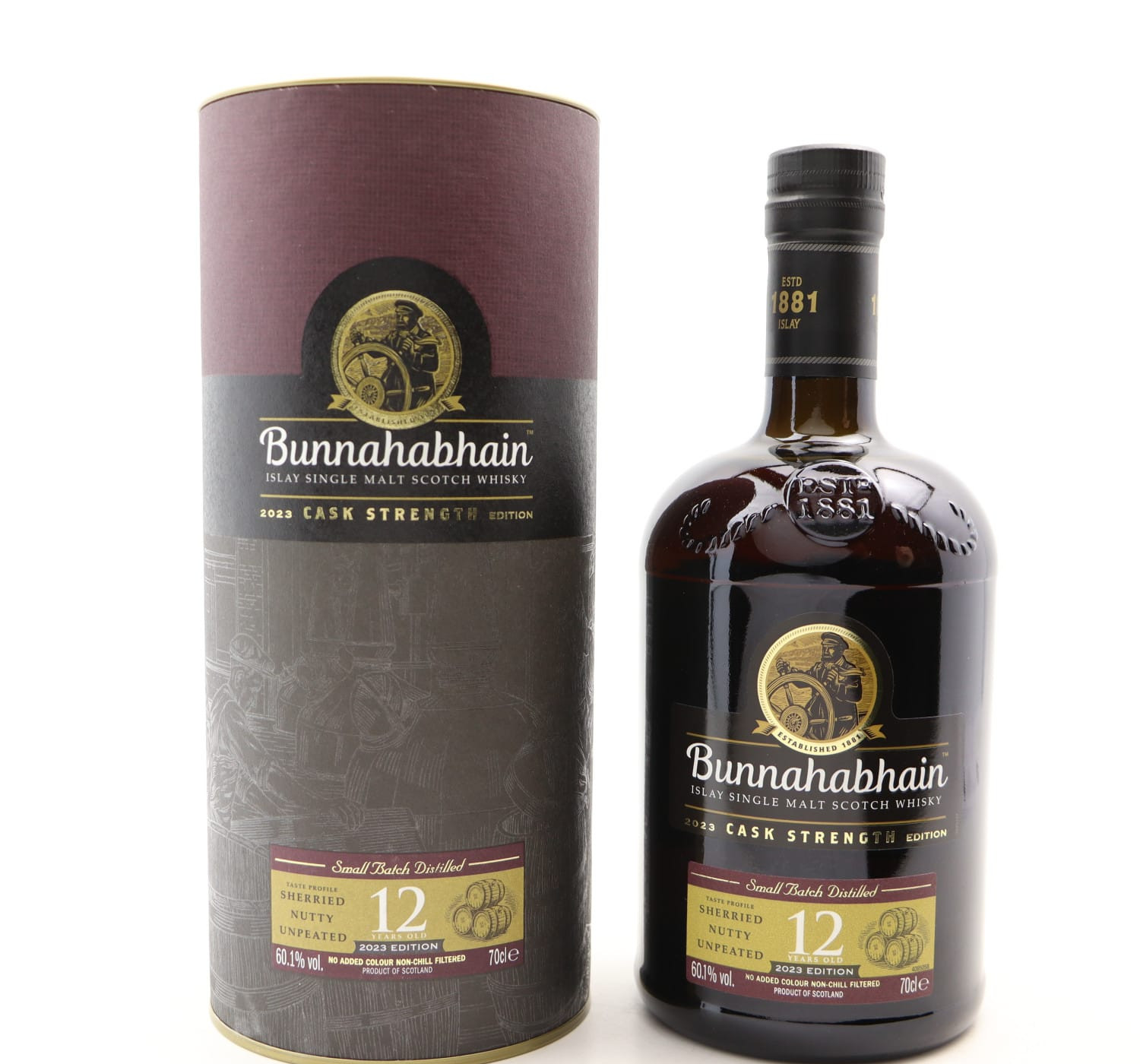 Bunnahabhain 12 Year Old Cask Strength 2023 Edition Whisky 