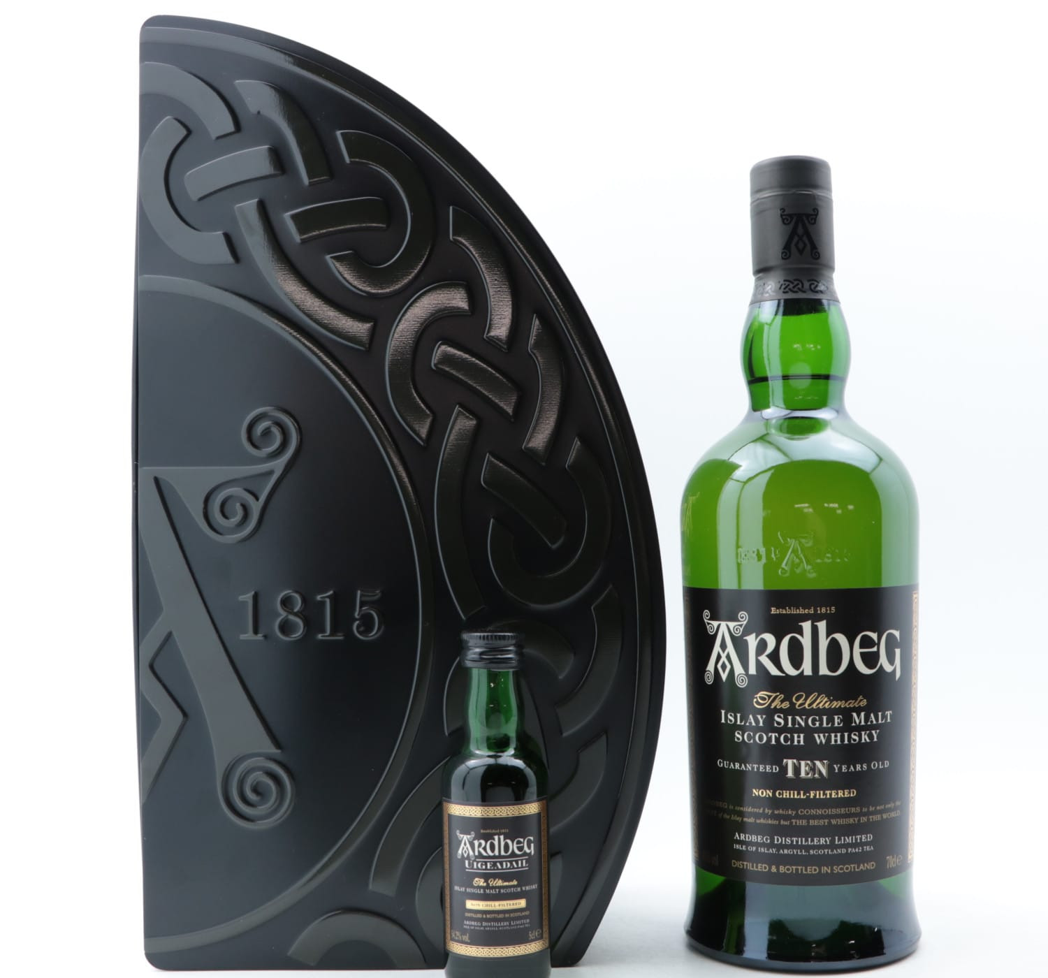 Ardbeg 10 Year Old & Uigeadail Mini 5cl Set Whisky 