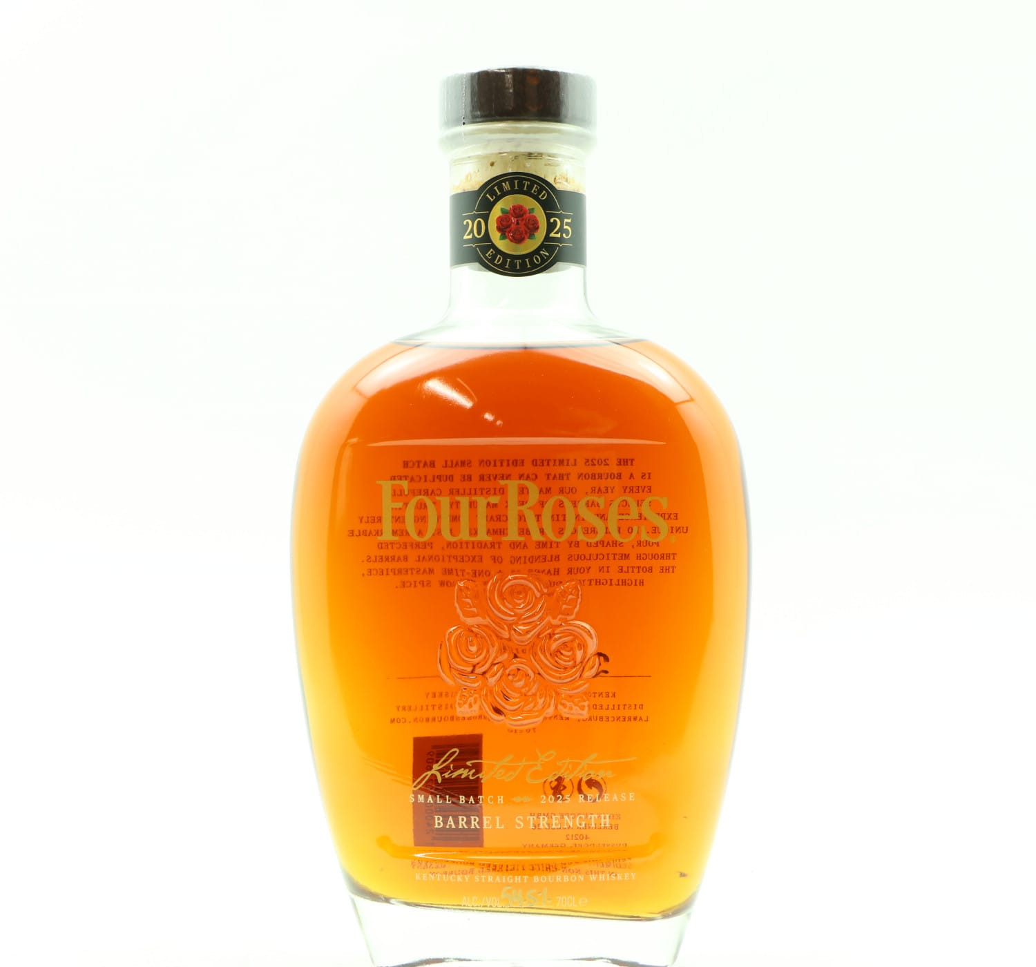 Four Roses Small Batch Barrel Strength 2025 Release Whisky 