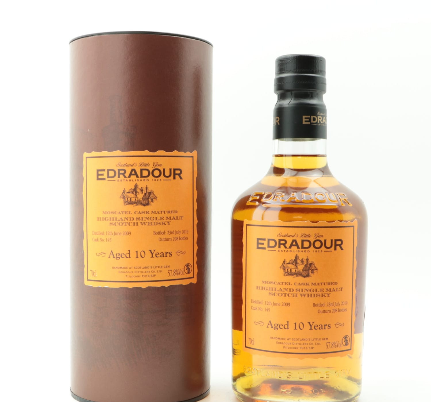 Edradour 2009 10 Year Old Single Cask #145 Whisky 