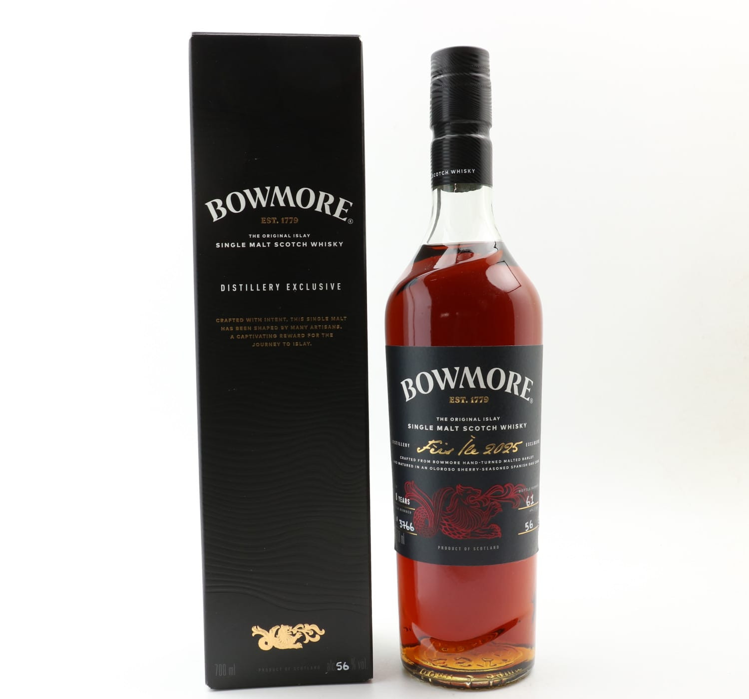 Bowmore 8 Year Old Single Cask #3766 Feis Ile 2025 Whisky