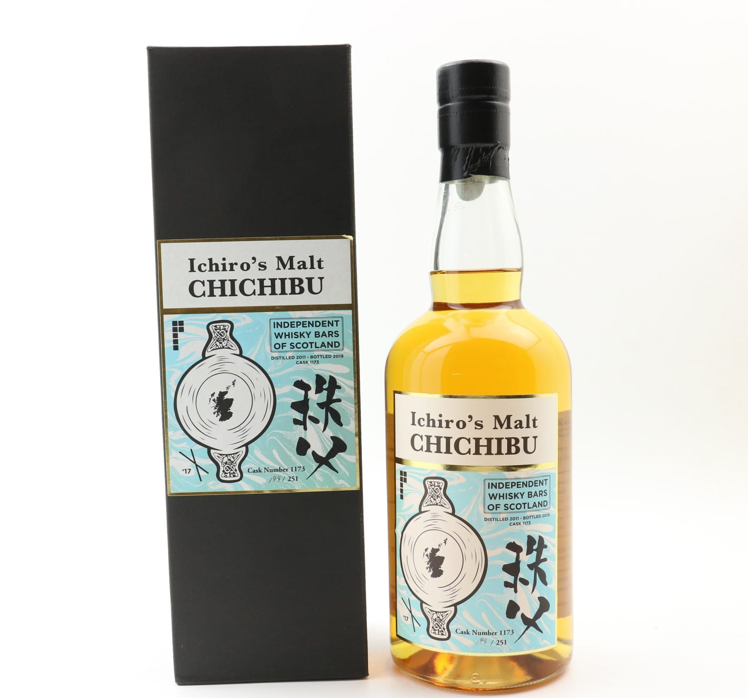 Chichibu 2011 Single Cask #1173 For Independent Whisky Bars Of Scotland Whisky 
