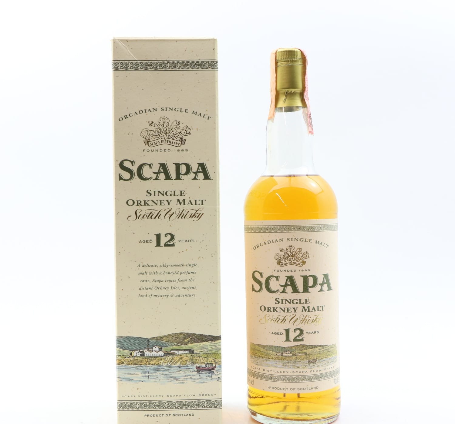 Scapa 12 Year Old Circa 1990’s Whisky 
