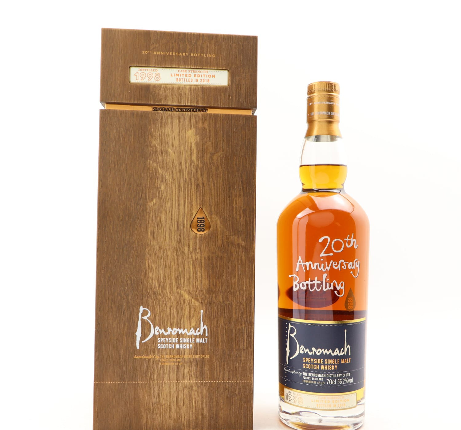 Benromach 1998 20th Anniversary Bottling Whisky 