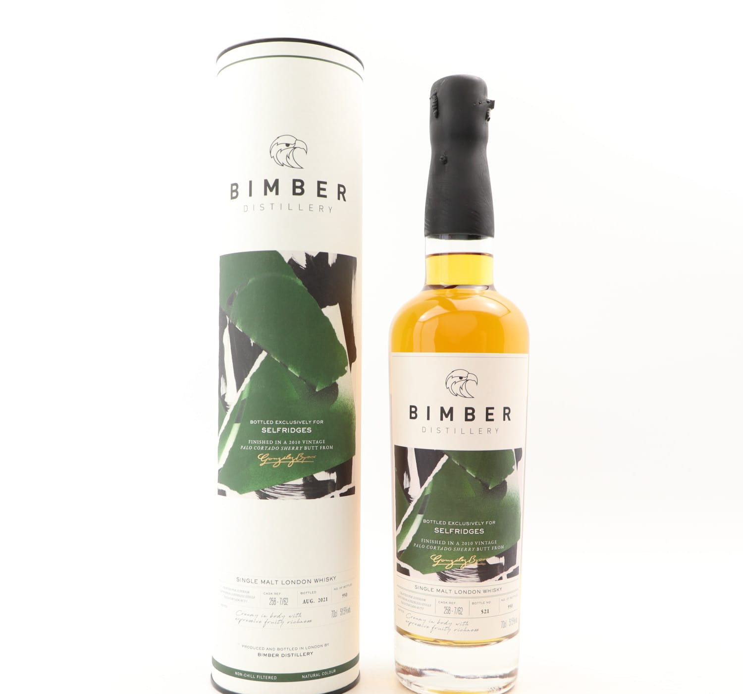 Bimber Single Cask #258-7/62 For Selfridges Whisky
