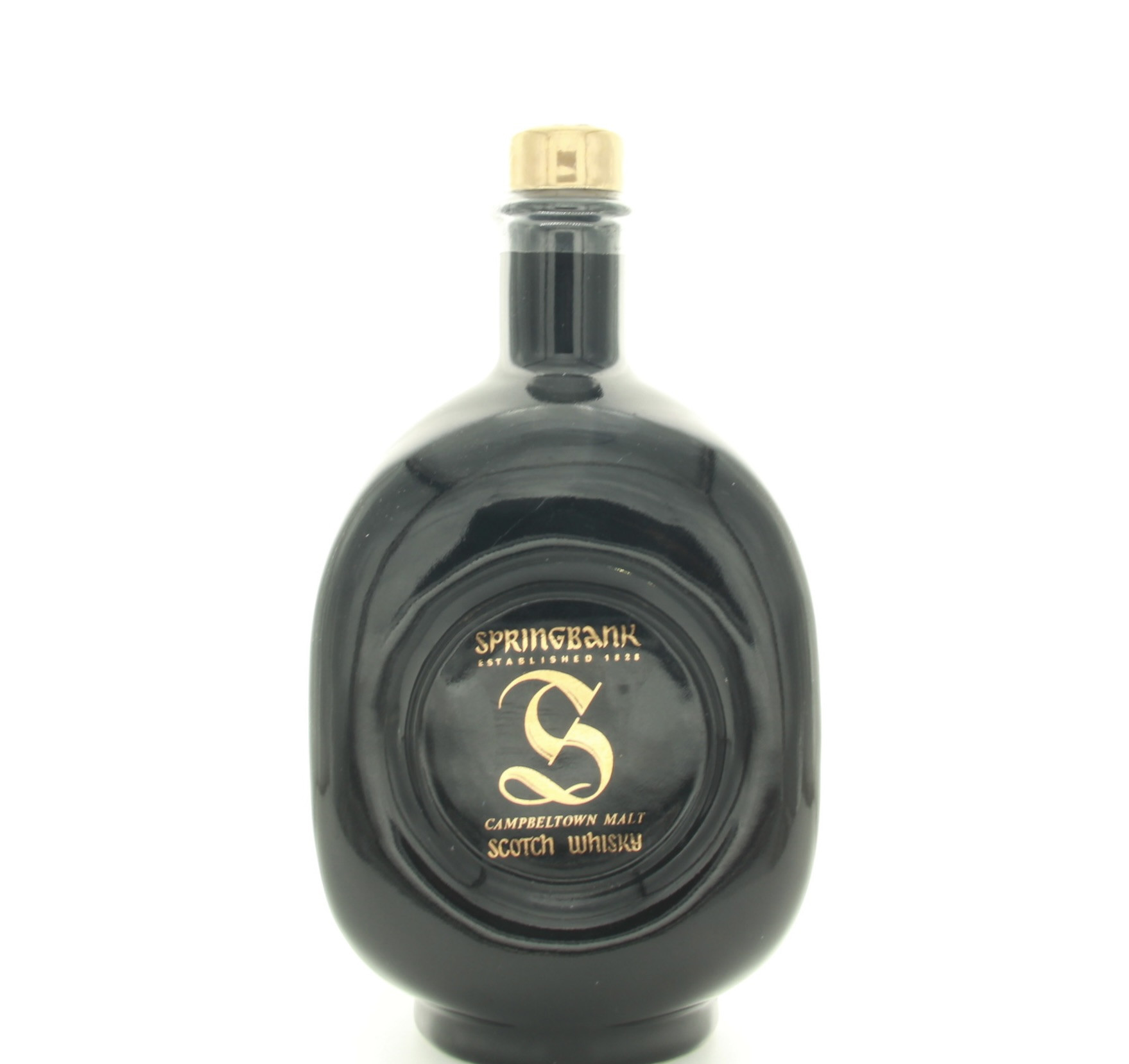 Springbank Campbeltown Malt (Ceramic Round Decanter – Hacienda Publica Edition) 75cl 43% Campbeltown Scotland Whisky 