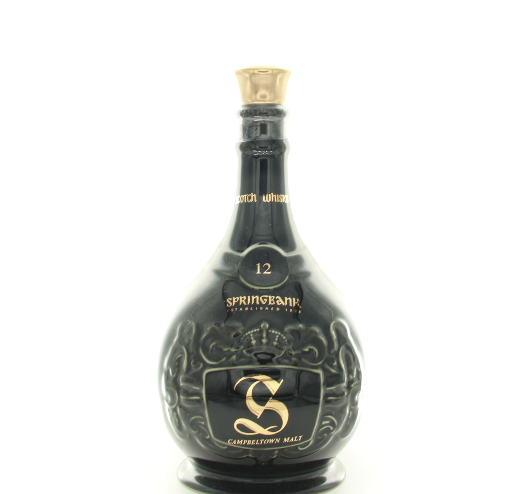 Springbank 12 Year Old Campbeltown Malt (Ceramic Decanter) 75cl 43% Campbeltown Scotland Whisky 