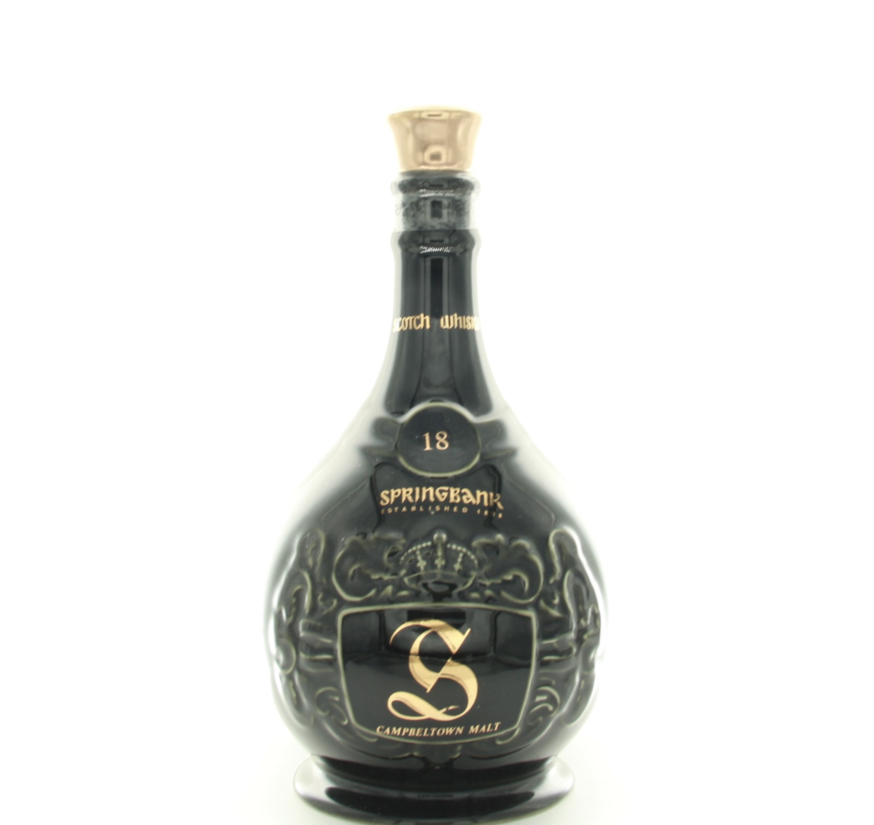 Springbank 18 Year Old Campbeltown Malt (Ceramic Decanter) 75cl 43% Campbeltown Scotland Whisky 