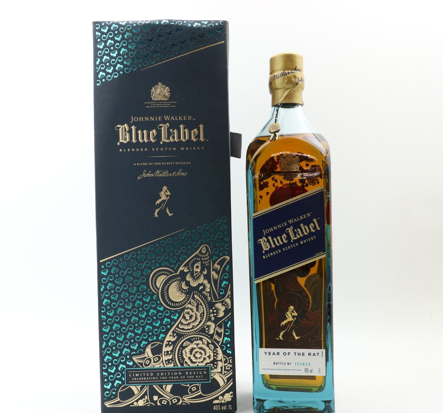 Johnnie Walker Blue Label Year Of The Rat 1L Whisky 