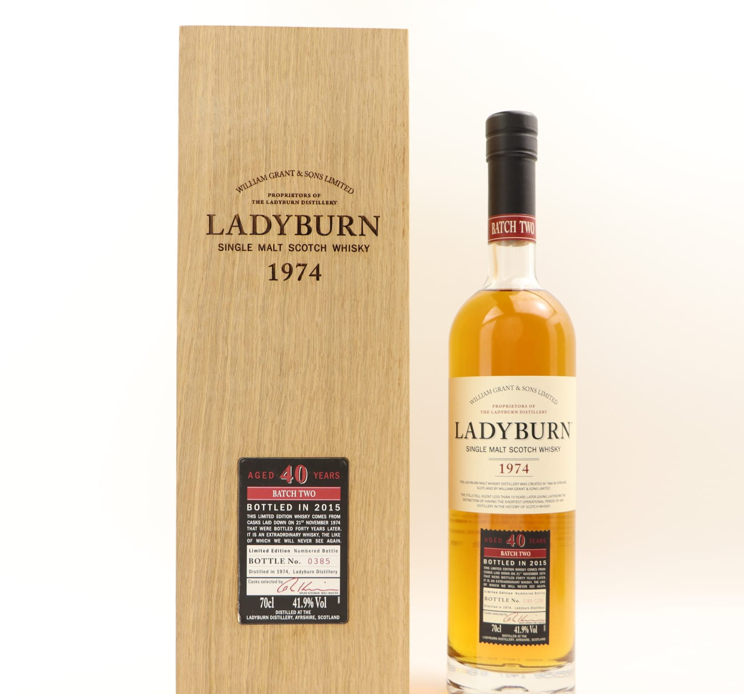 Ladyburn 1974 40 Year Old Batch #2 Whisky 
