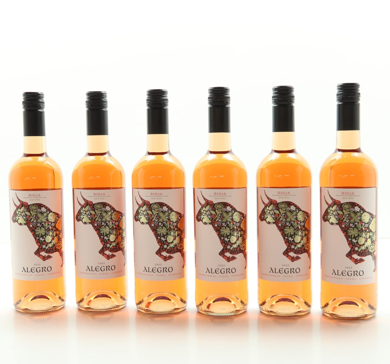 Alegro 2023 Tempranillo Rioja Rose 6 x 75cl Whisky 