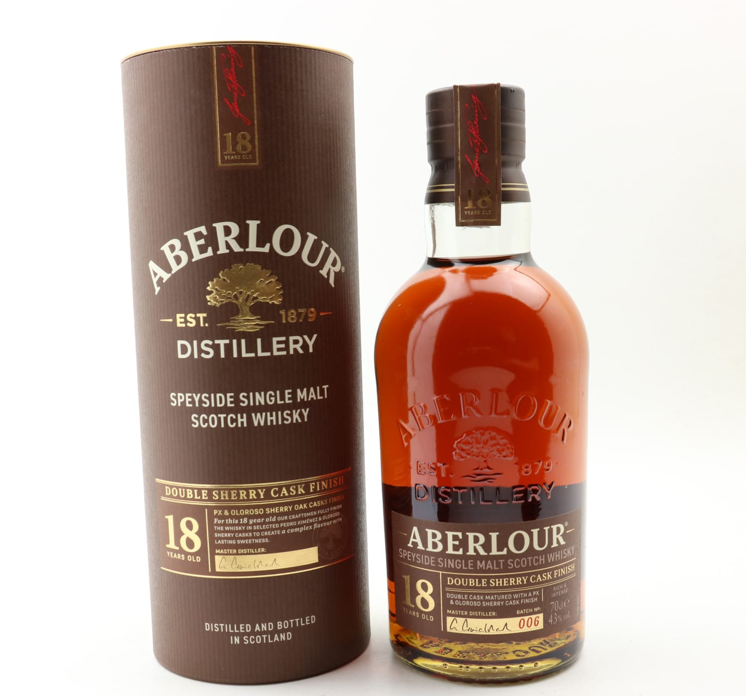 Aberlour 18 Year Old Double Sherry Cask Batch #06 Whisky 