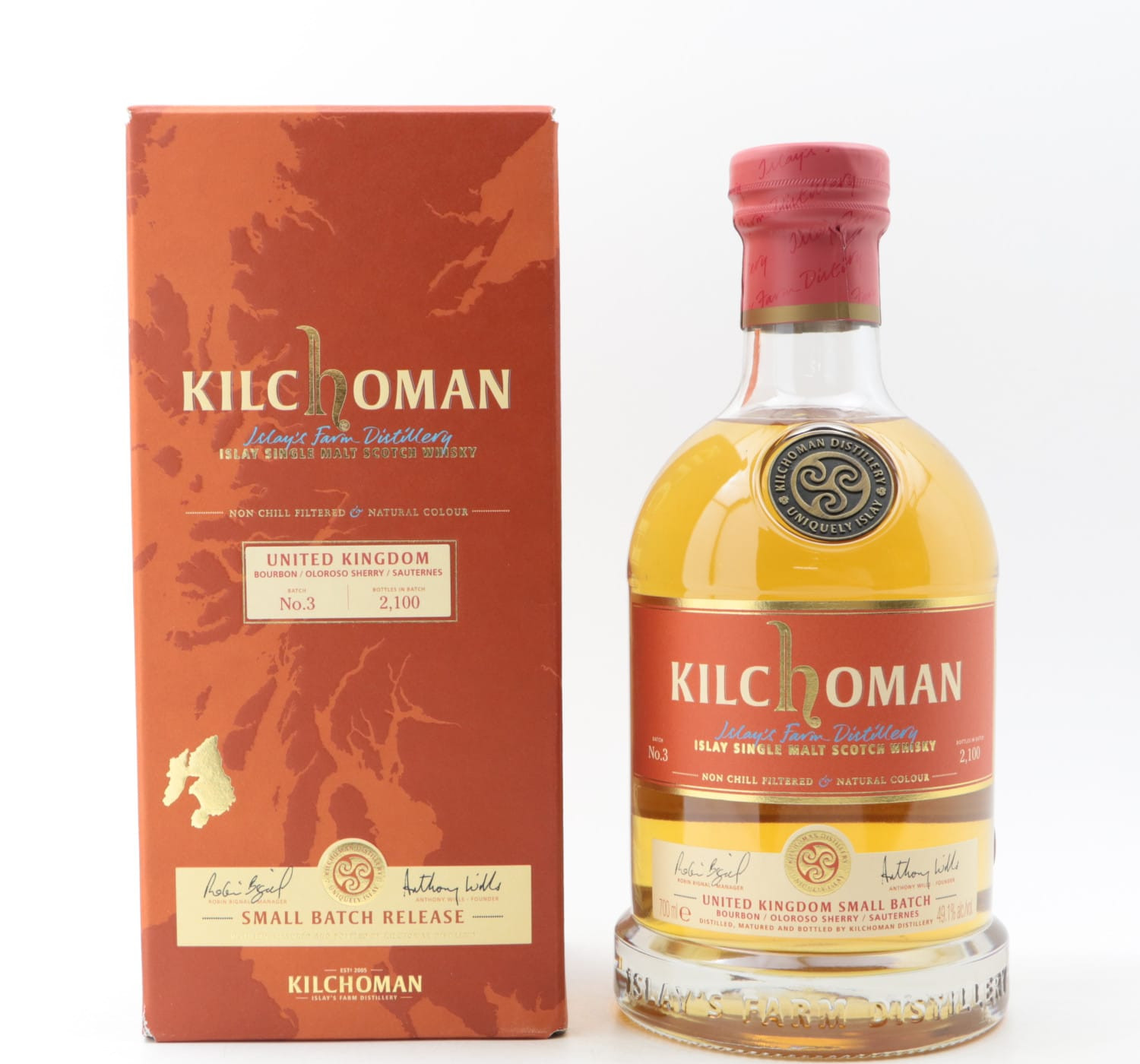 Kilchoman United Kingdom Small Batch #3 Whisky