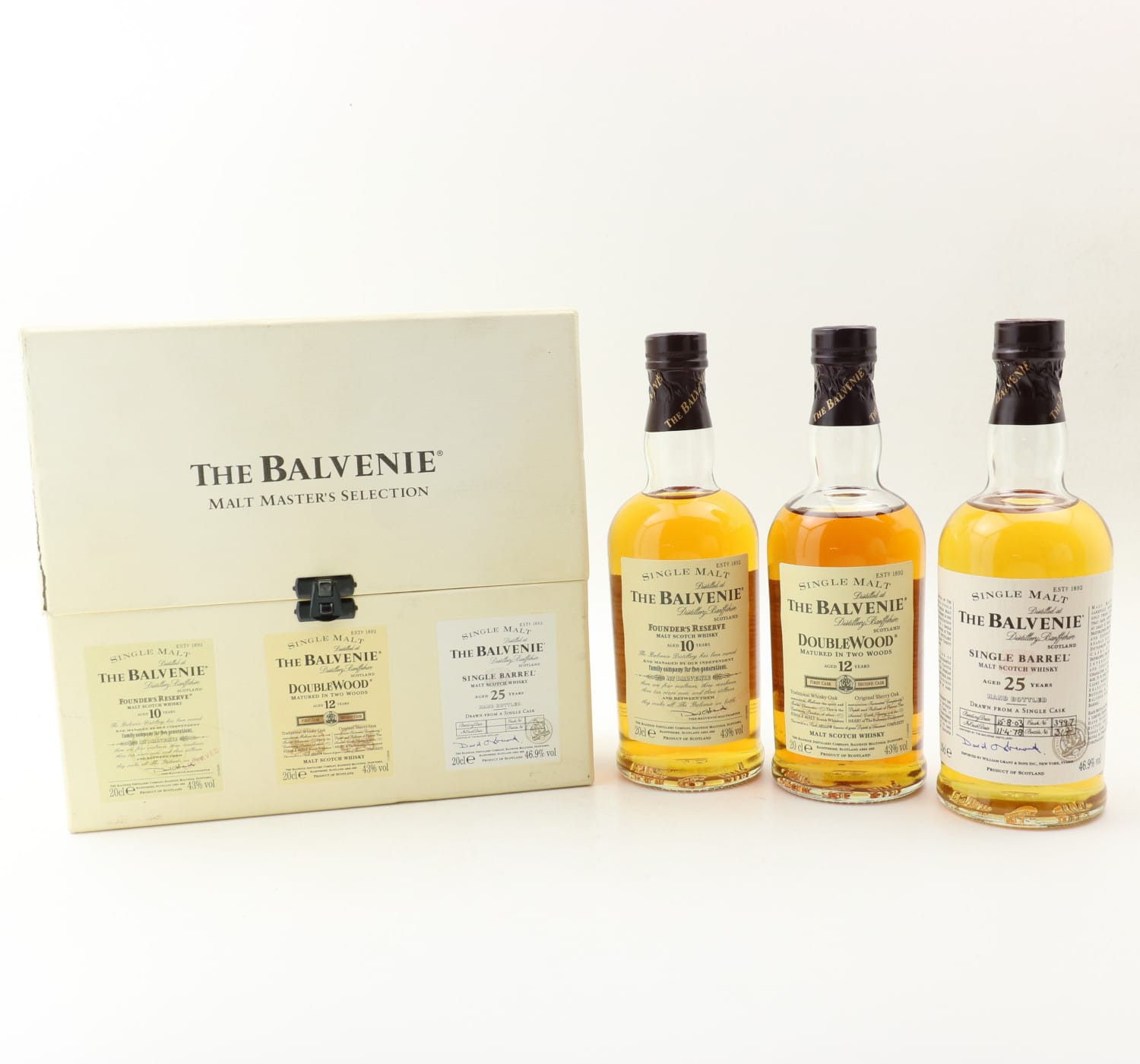 Balvenie Malt Master’s Selection 3 x 20cl Whisky 
