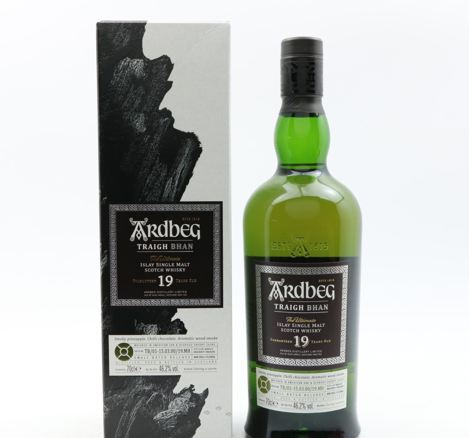 Ardbeg 19 Year Old Traigh Bhan Batch #1 Whisky 
