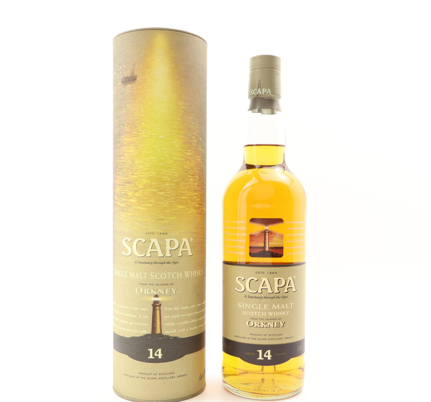 Scapa 14 Year Old Whisky 