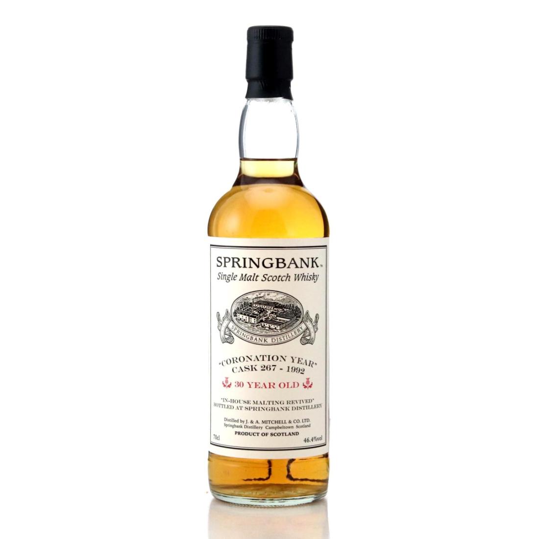 Springbank 1992 ‘Coronation Year’ 30 Year Old N/Acl 46.40% Scotland Whisky