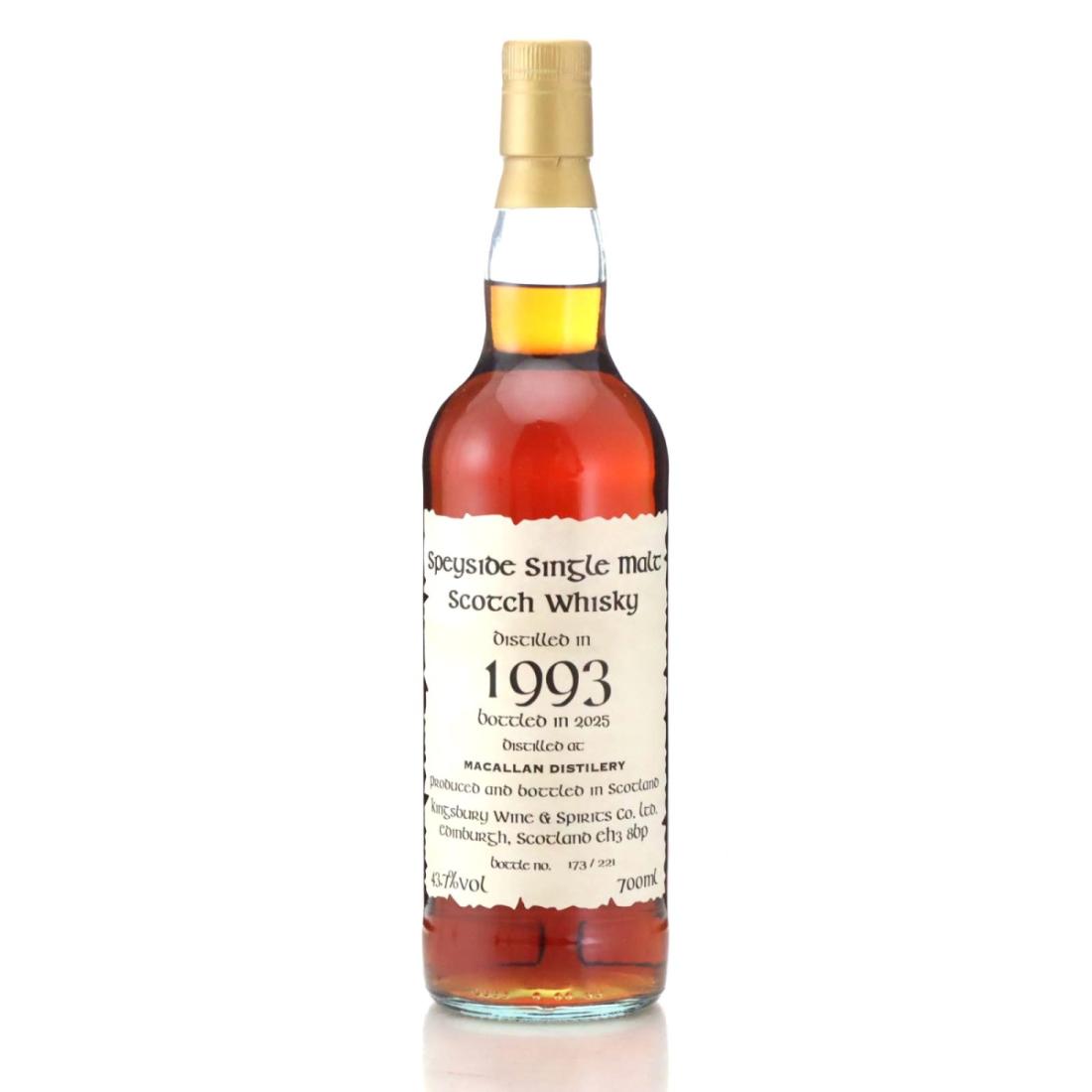 Macallan 1993 32 Year Old N/Acl 43.70% Scotland Whisky