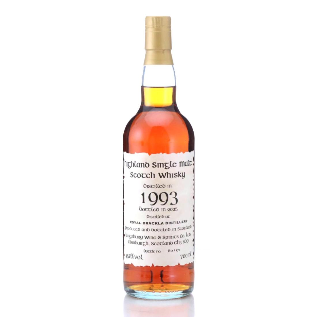 Royal Brackla 1993 32 Year Old N/Acl 45.80% Scotland Whisky 