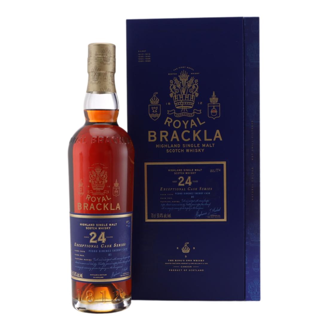 Royal Brackla Exceptional Cask Series 24 Year Old N/Acl 50.40% Scotland Whisky 