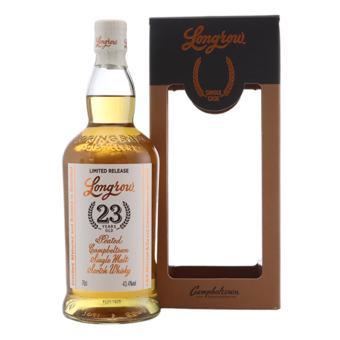 Longrow 23 Year Old N/Acl 43.40% Scotland Whisky