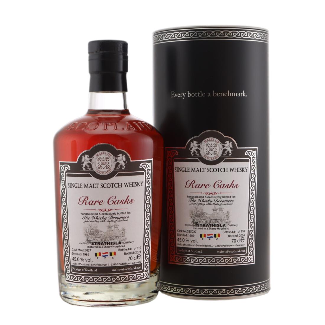 Strathisla 1989 Malts of Scotland Rare Casks N/Acl 45.00% Scotland Whisky 