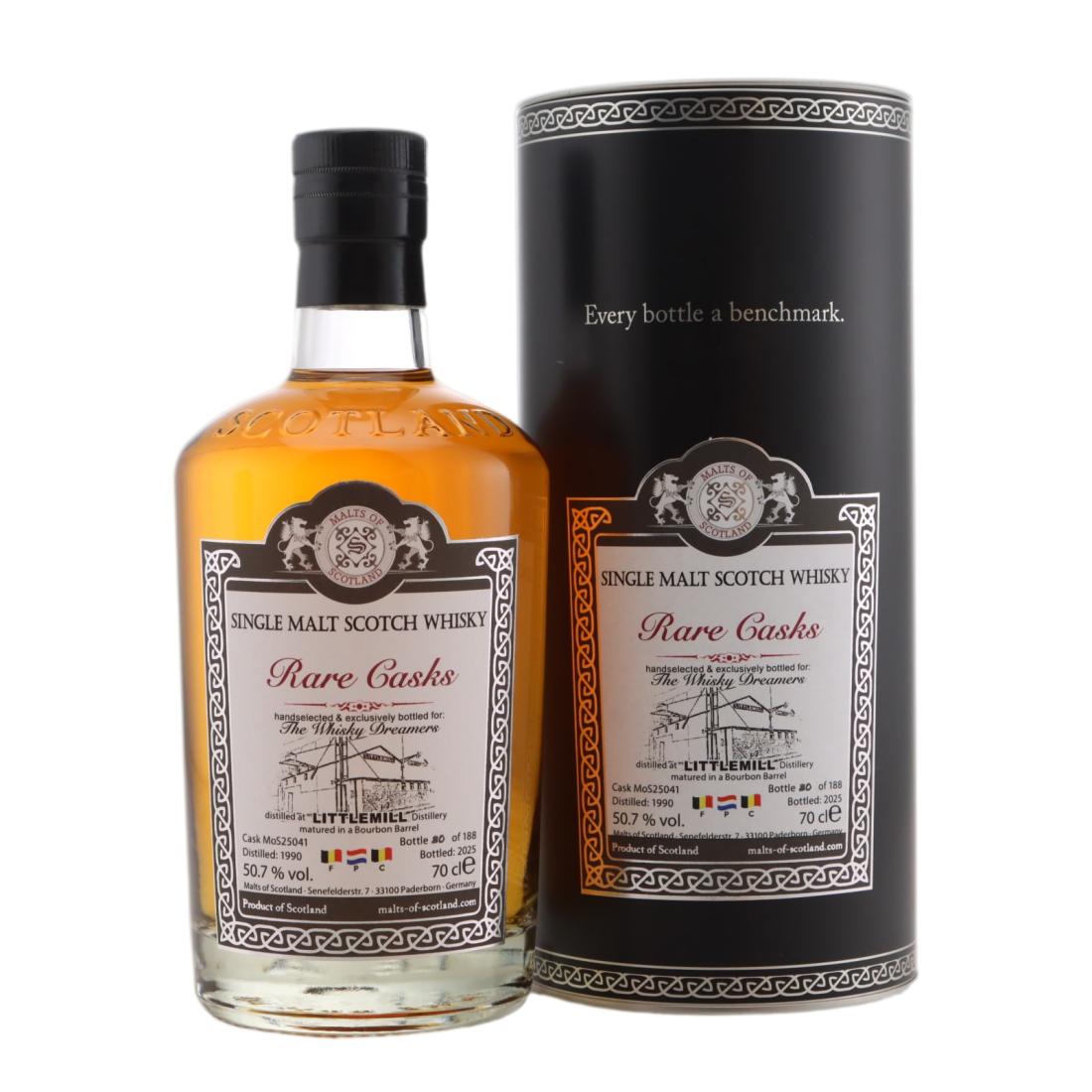 Littlemill 1990 Malts of Scotland Rare Casks N/Acl 50.70% Scotland Whisky