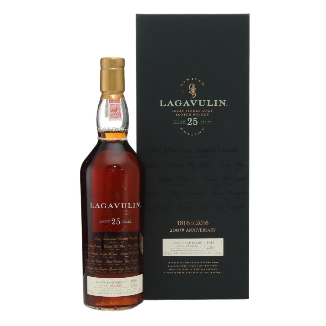 Lagavulin 25 Year Old 200th Anniversary N/Acl 51.70% Scotland Whisky 