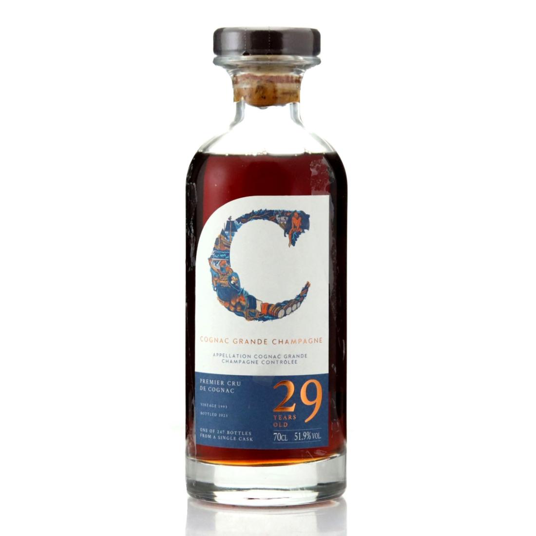 Cognac Grande Champagne 1993 29 Year Old N/Acl 51.90% France Whisky