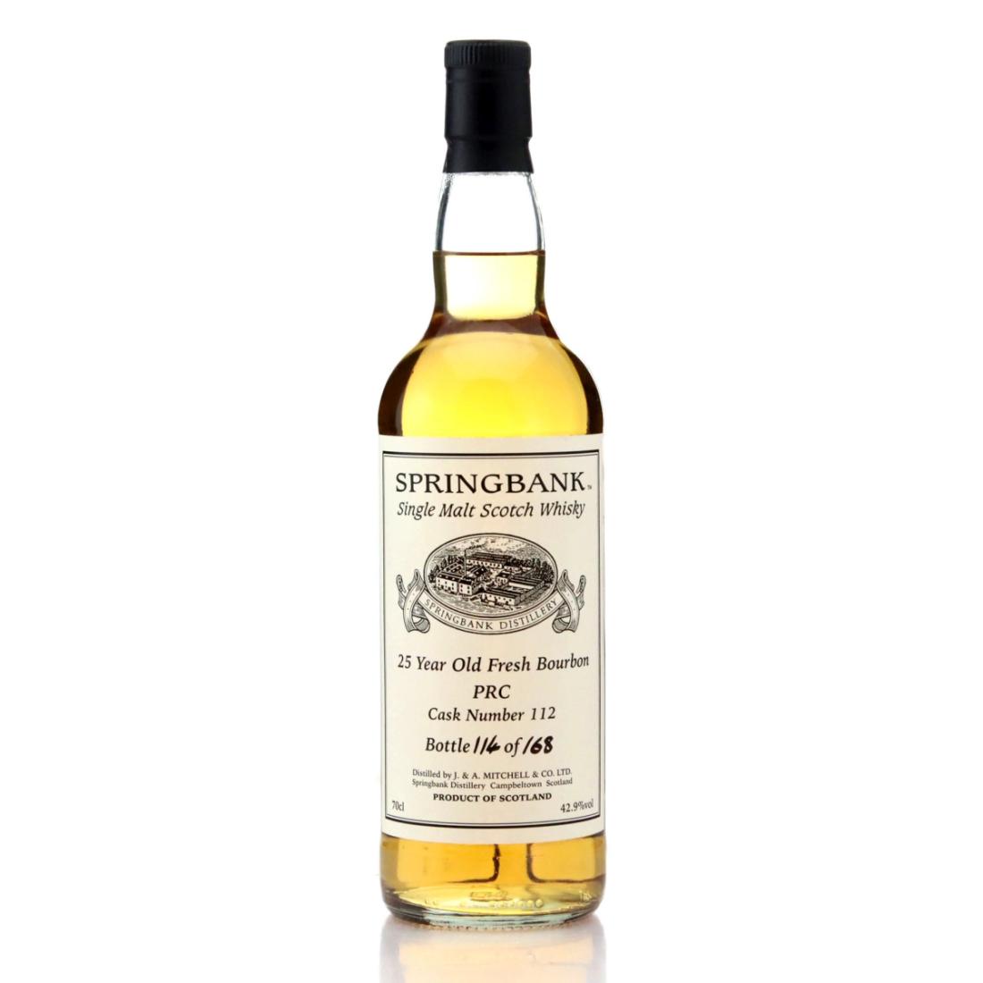 Springbank PRC 25 Year Old N/Acl 42.90% Scotland Whisky