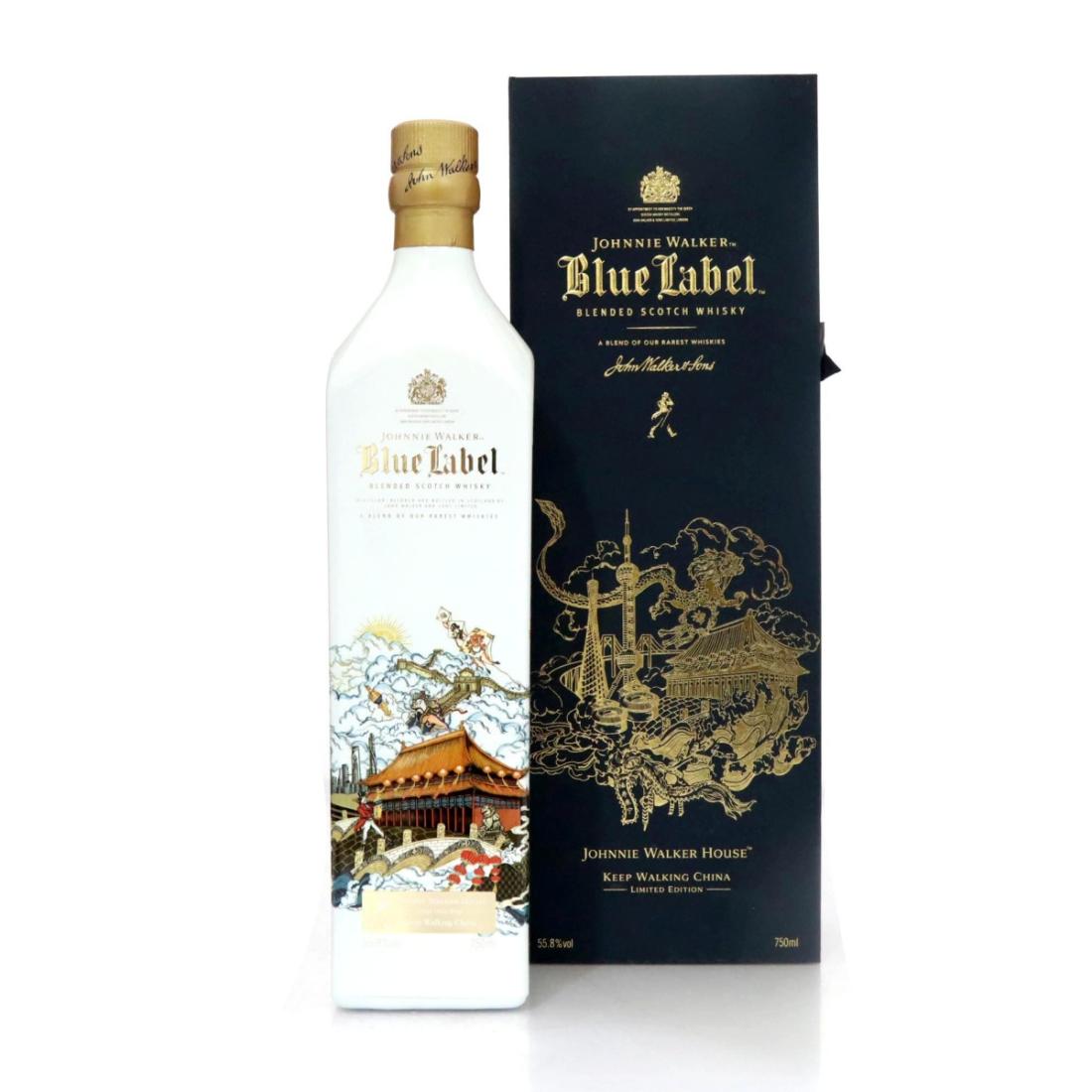 Johnnie Walker Blue Label Keep Walking China Limited Edition N/Acl 55.80% Scotland Whisky 