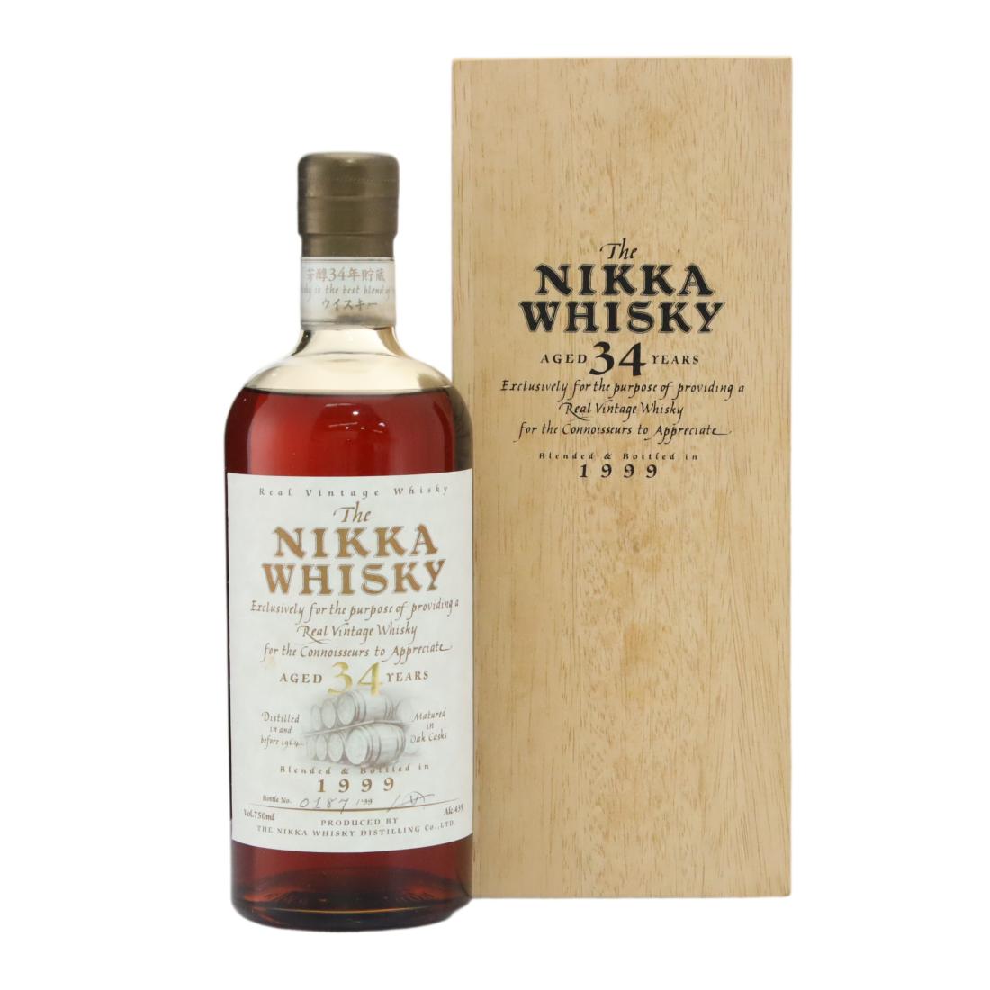 Nikka Whisky 1964 34 Year Old N/Acl 43.00% Japan Whisky 