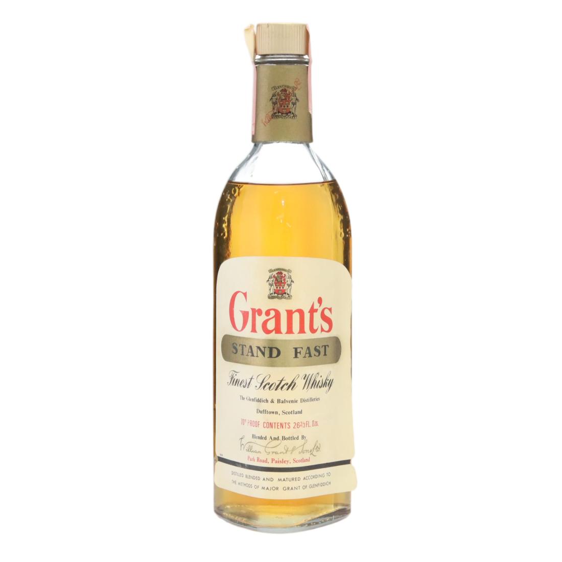 Grant’s Stand Fast Scotch Whisky N/Acl 70.00% Scotland Whisky 