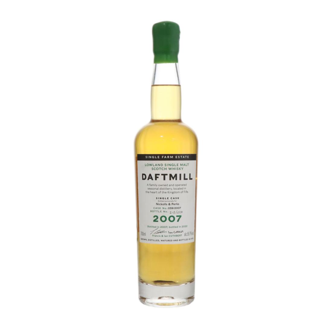 Daftmill 2007 Single Cask N/Acl 58.70% Scotland Whisky 