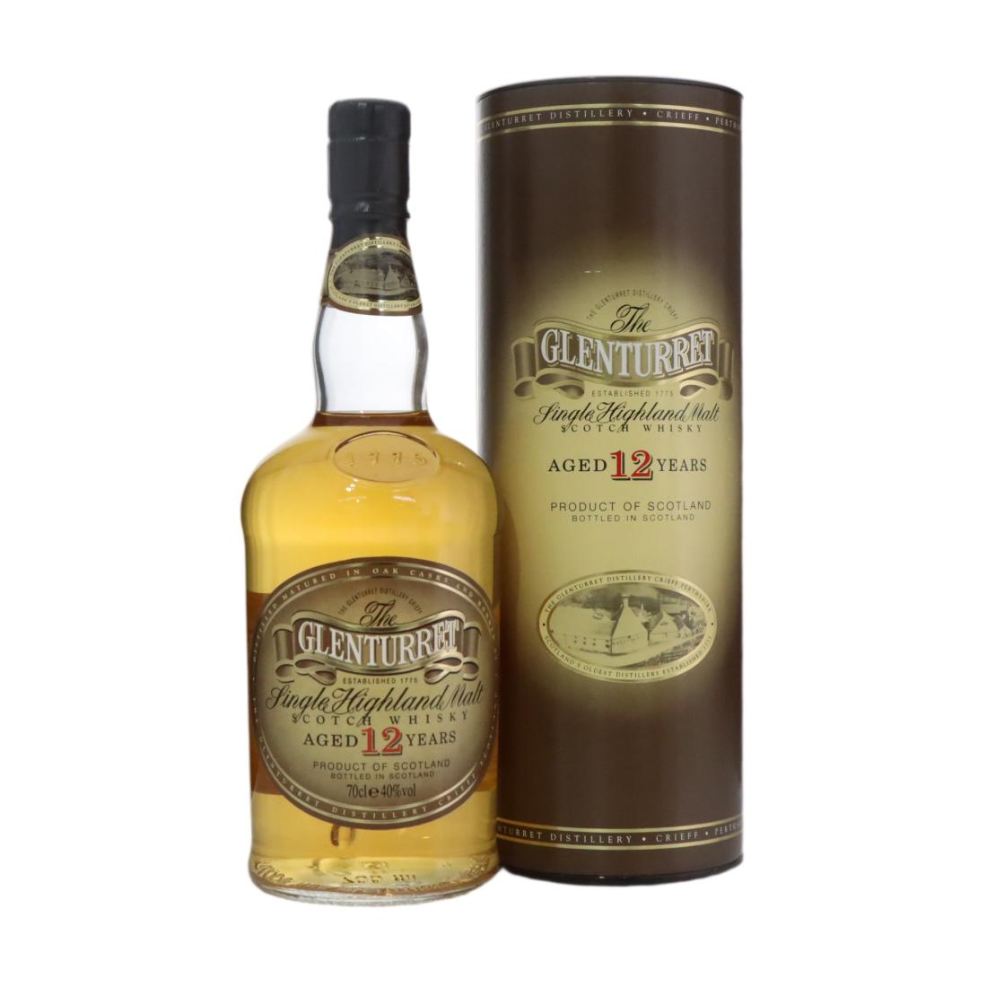 Glenturret 12 Year Old N/Acl 40.00% Scotland Whisky 