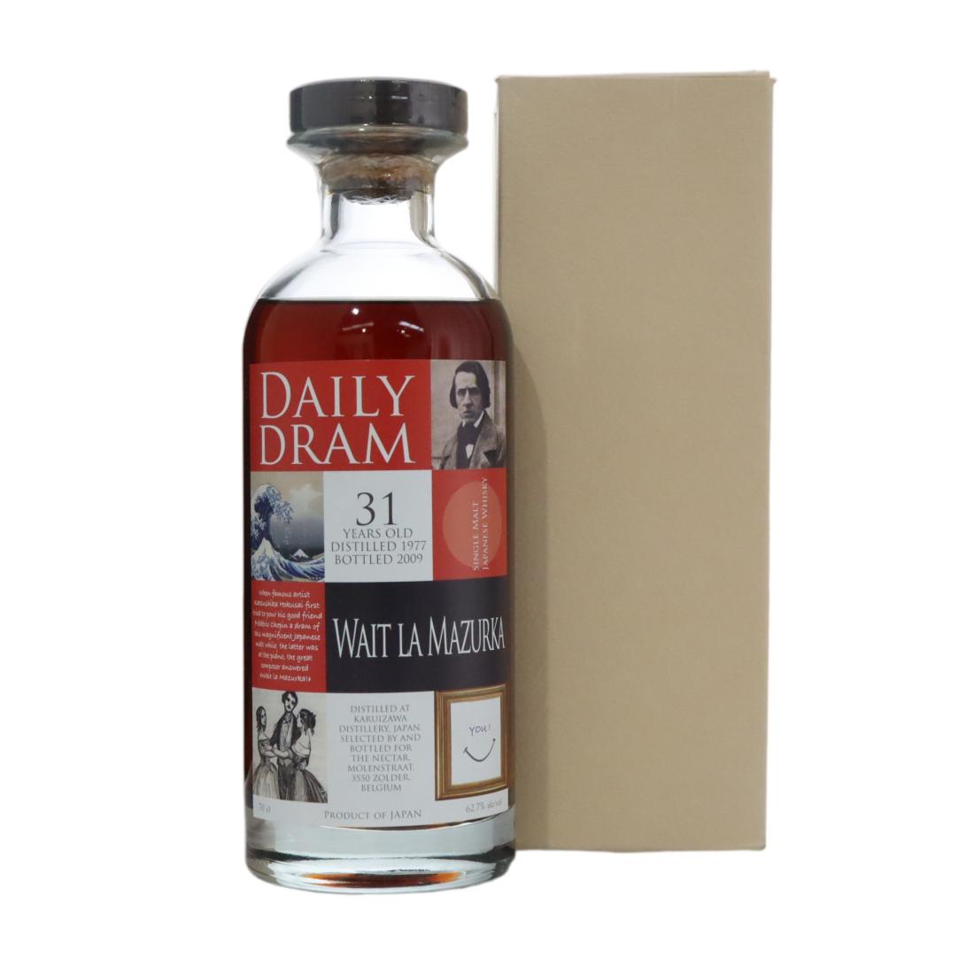 Karuizawa 1977 Daily Dram 31 Year Old – Wait La Mazurka N/Acl 62.70% Japan Whisky 