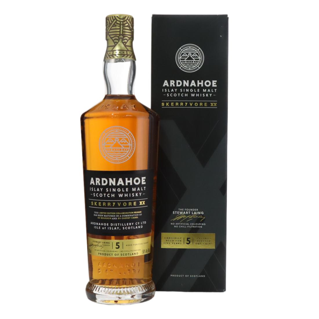 Ardnahoe Skerryvore XX 5 Year Old N/Acl 50.00% Scotland Whisky