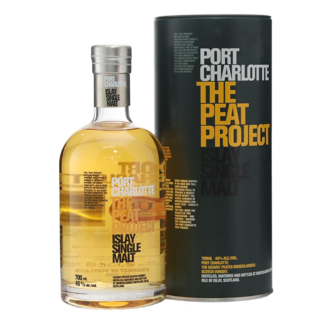 Port Charlotte The Peat Project N/Acl 46.00% Scotland Whisky 