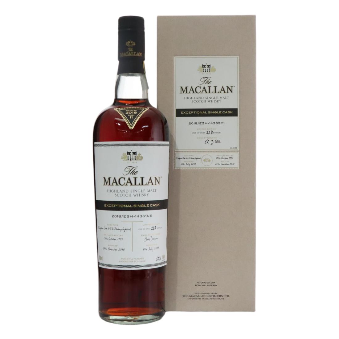 Macallan 1997 Exceptional Single Cask 2018/ESH-14369/11 N/Acl 52.30% Scotland Whisky 
