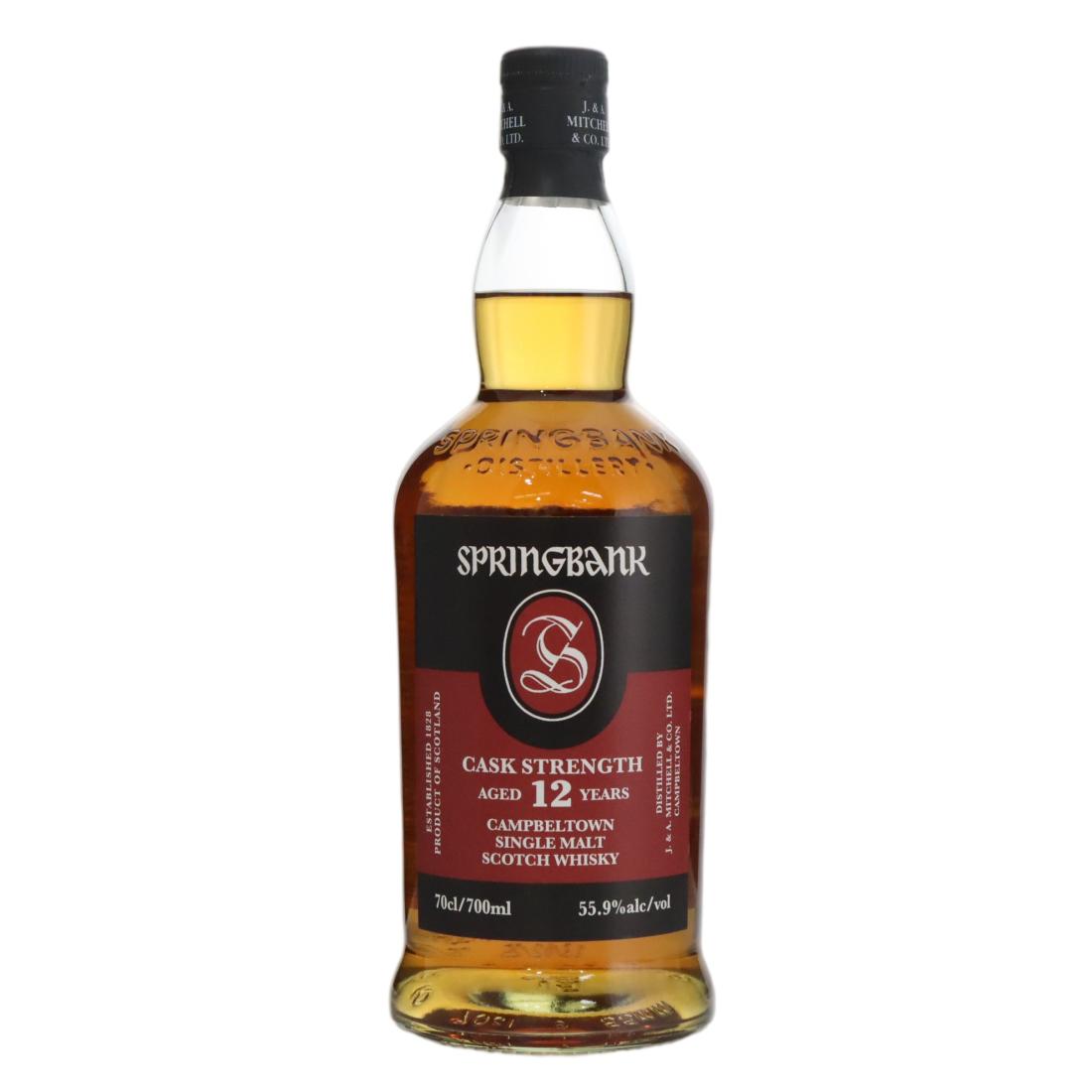 Springbank Cask Strength 12 Year Old N/Acl 55.90% Scotland Whisky