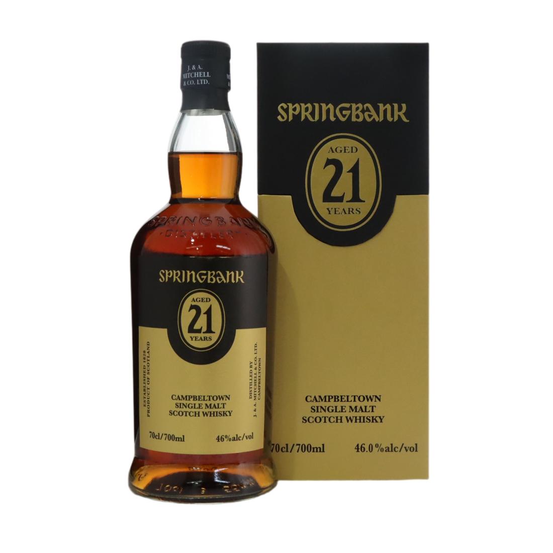 Springbank 21 Year Old N/Acl 46.00% Scotland Whisky