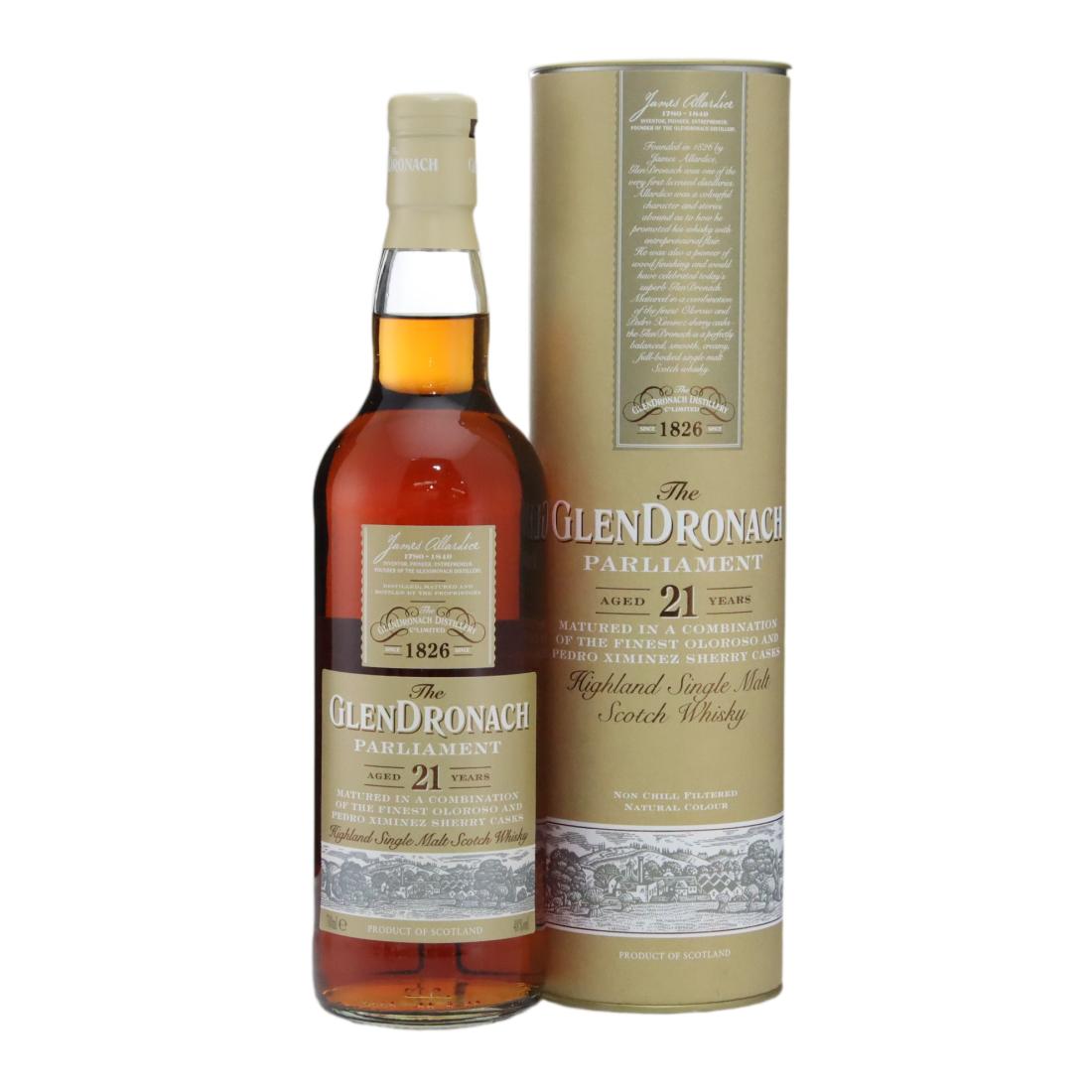 Glendronach Parliament 21 Year Old N/Acl 48.00% Scotland Whisky