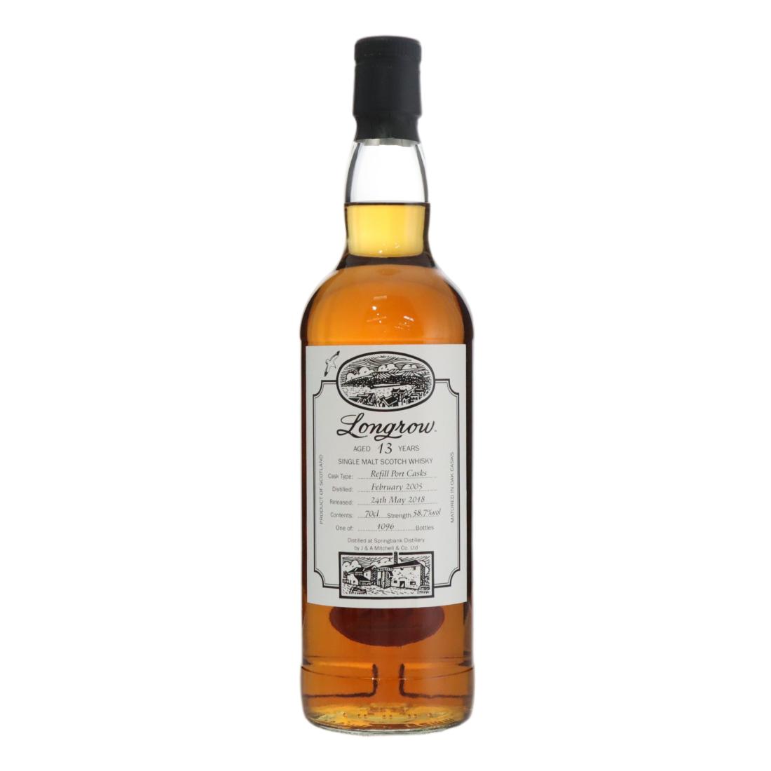 Longrow 2005 13 Year Old N/Acl 58.70% Scotland Whisky 