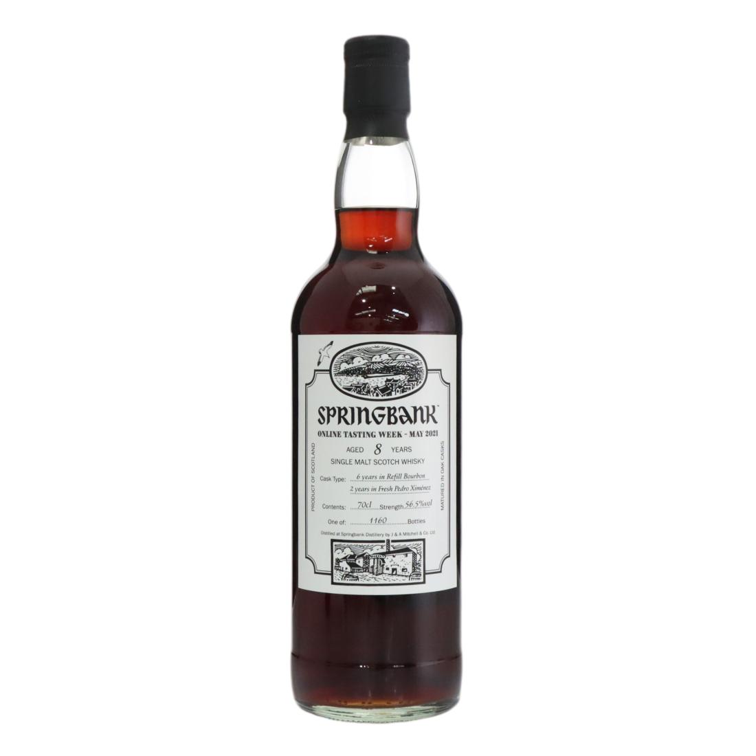 Springbank 8 Year Old Online Tasting Week – May 2021 N/Acl 56.50% Scotland Whisky 
