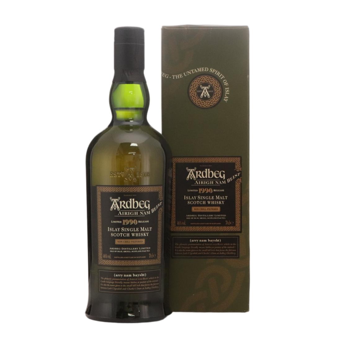 Ardbeg 1990 Airigh Nam Beist N/Acl 46.00% Scotland Whisky 
