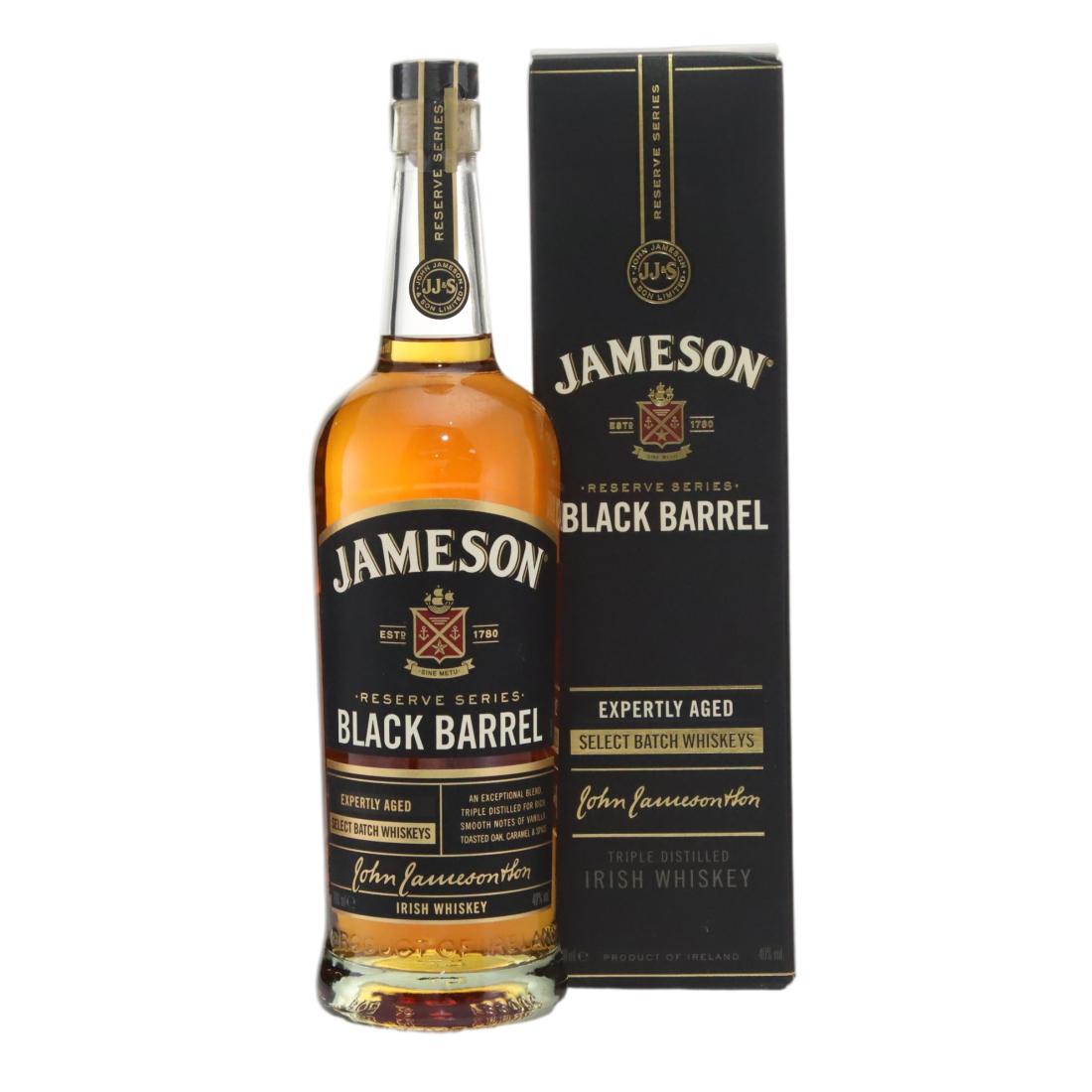 Jameson Black Barrel Irish Whiskey N/Acl 40.00% Ireland Whisky 