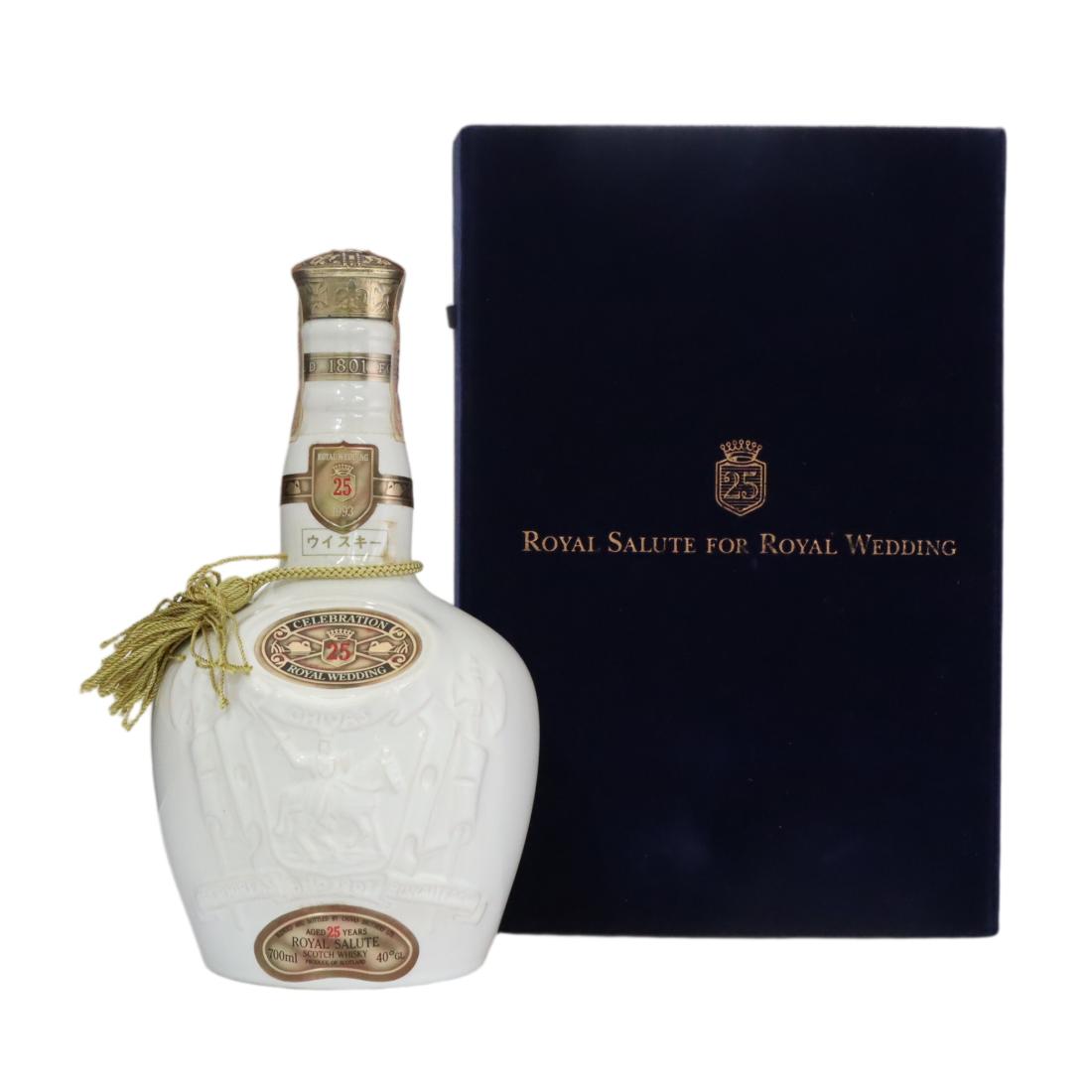 Royal Salute 25 Year Old Celebration Royal Wedding Scotch Whisky N/Acl 40.00% Scotland Whisky 